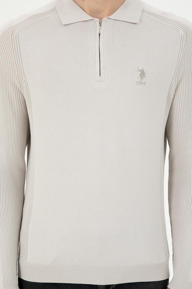 Erkek Krem Kazak - 50293064019