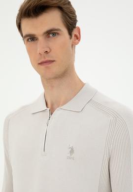 Erkek Krem Kazak - 50293064019