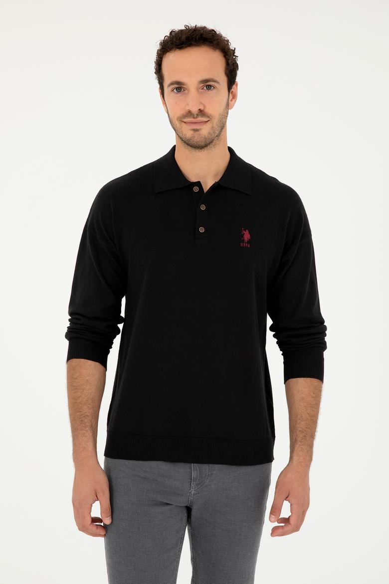 Erkek Siyah Basic Kazak - 50293506005