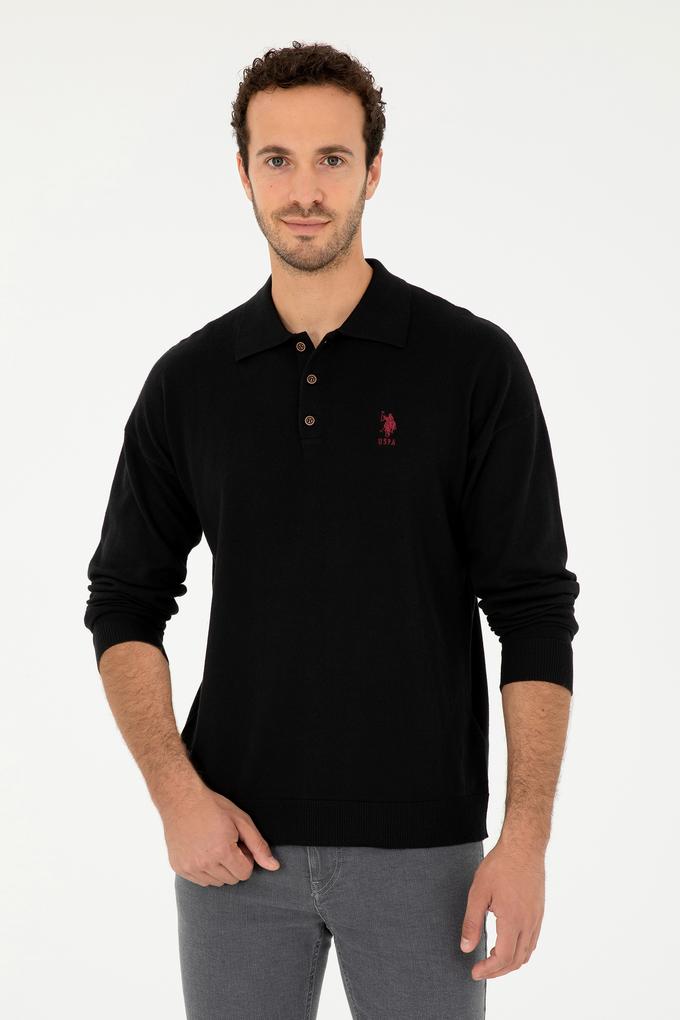 Erkek Siyah Basic Kazak