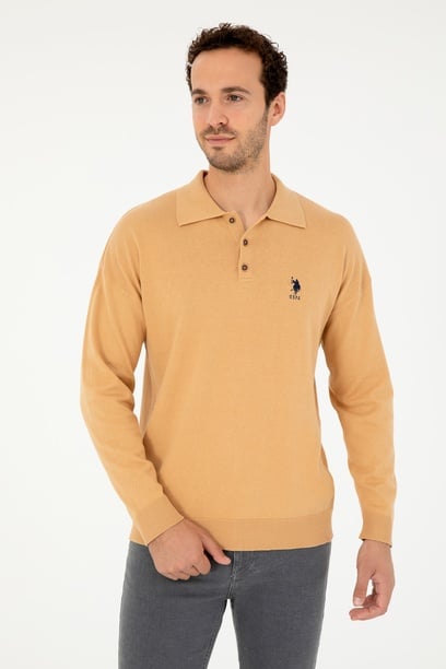 Erkek Camel Basic Kazak
