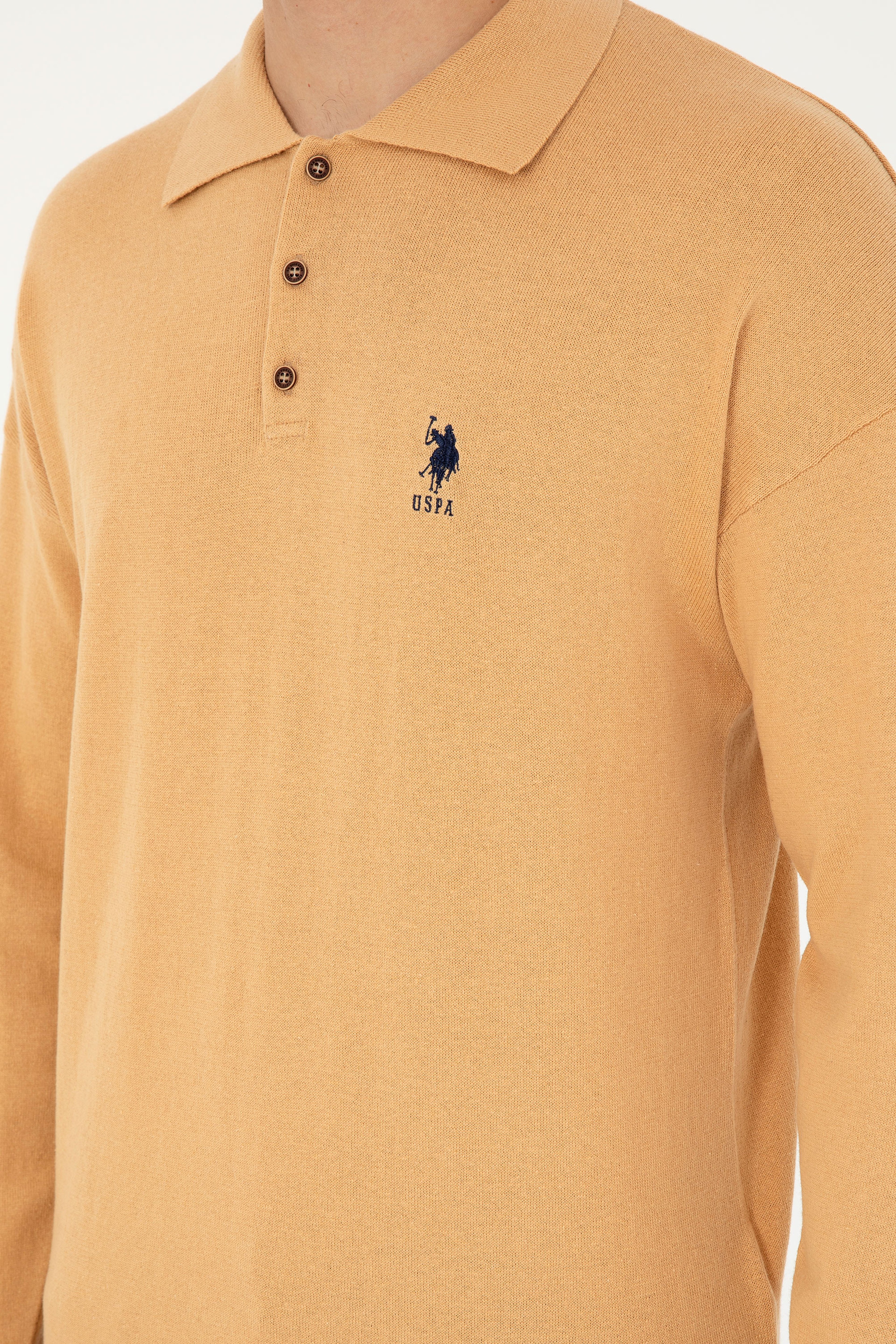 Erkek Camel Basic Kazak - Image 7