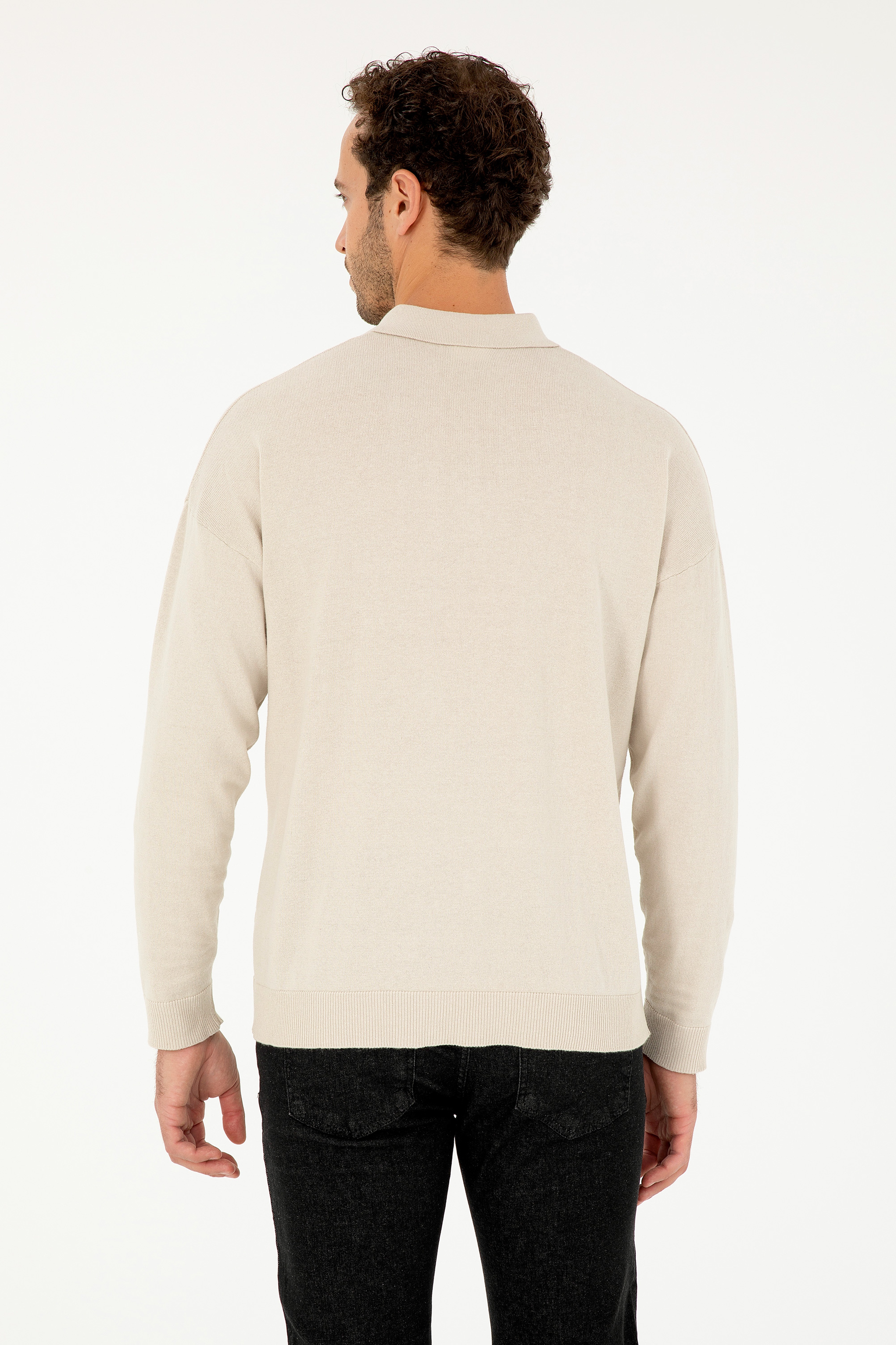 Erkek Taş Basic Kazak - Image 5