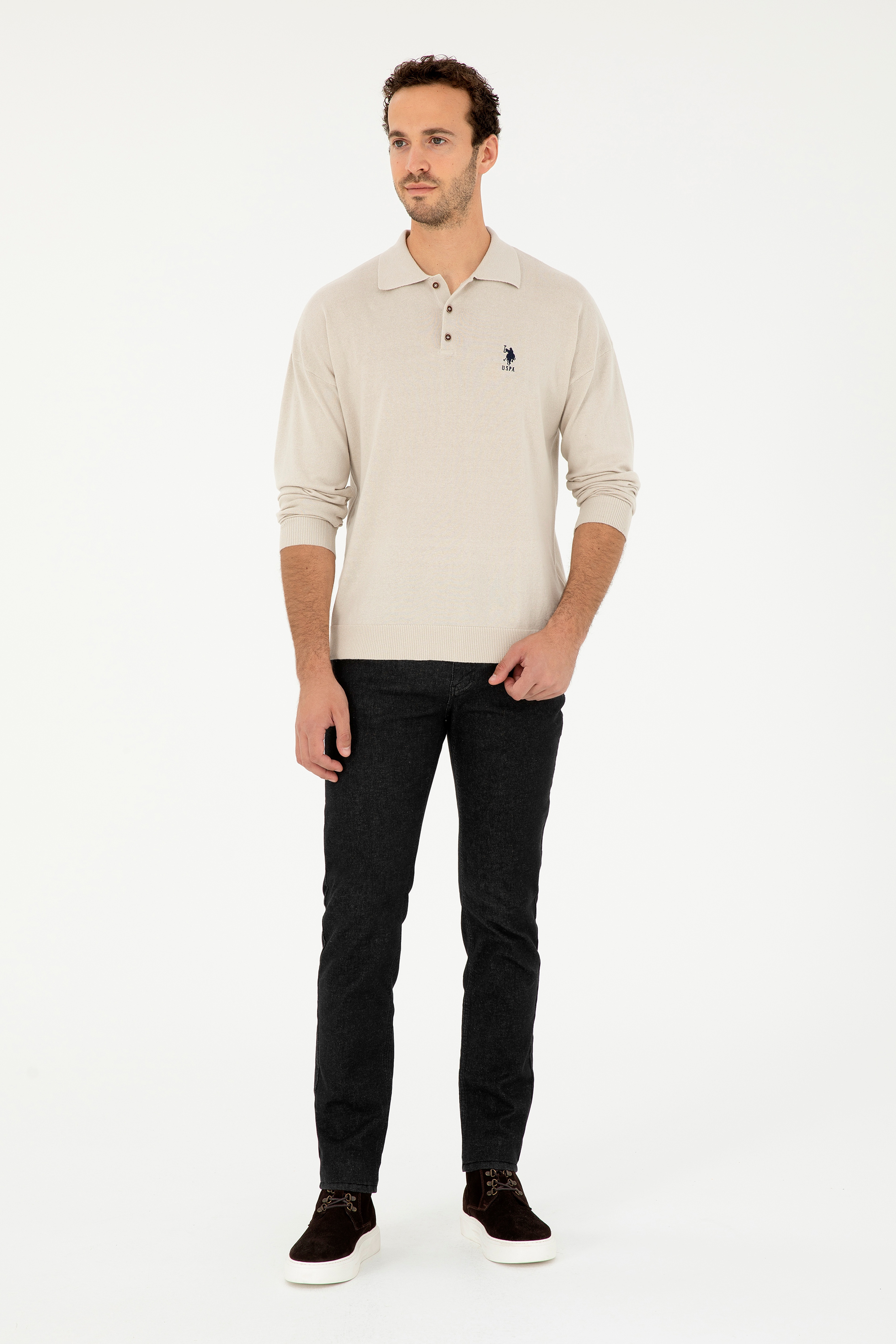 Erkek Taş Basic Kazak - Image 4