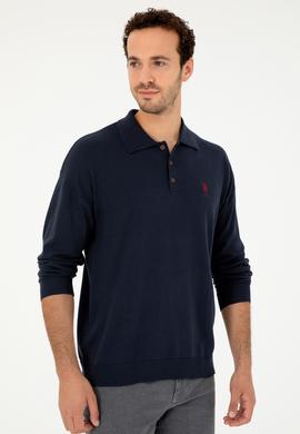 Erkek Lacivert Basic Kazak - 50293506050