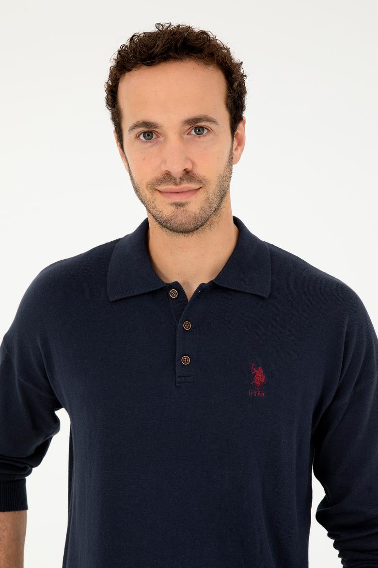 Erkek Lacivert Basic Kazak - 50293506050