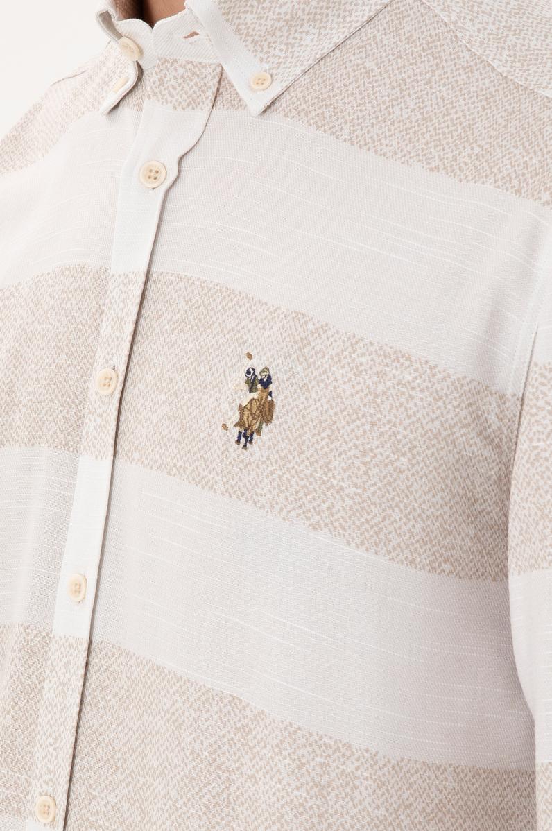 Erkek Taş Uzun Kollu Gömlek