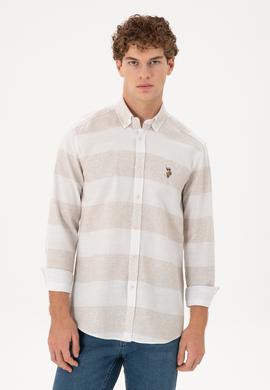 Erkek Taş Uzun Kollu Gömlek - 50291249036