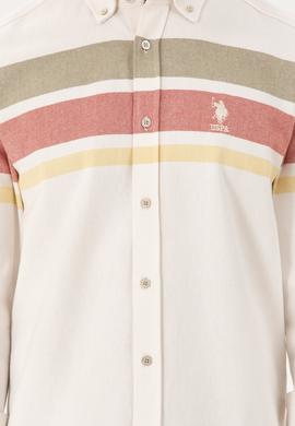 Erkek Krem Uzun Kollu Gömlek - 50291406031