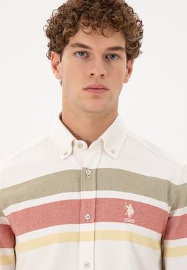 Erkek Krem Uzun Kollu Gömlek - 50291406031