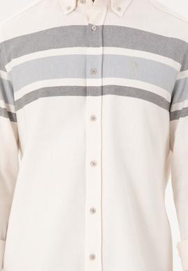 Erkek Taş Uzun Kollu Gömlek - 50291406013