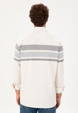Erkek Taş Uzun Kollu Gömlek - 50291406013