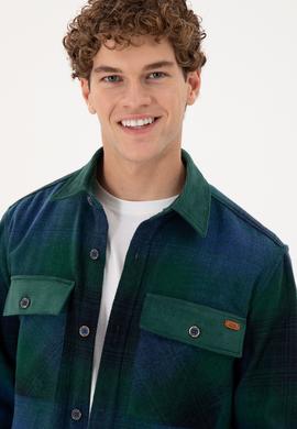 Erkek Lacivert Uzun Kollu Gömlek - 50296047007