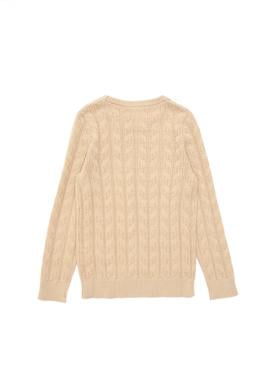 Erkek Çocuk Kum Basic Bisiklet Yaka Kazak - 50293551067