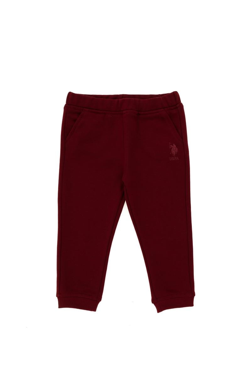 Erkek Çocuk Bordo Eşofman Altı