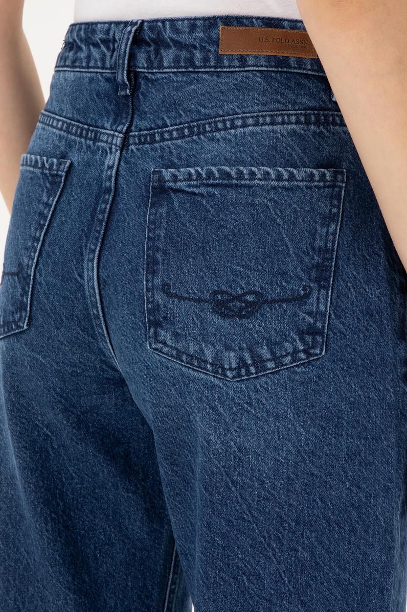 Kadın Mavi Jean Pantolon