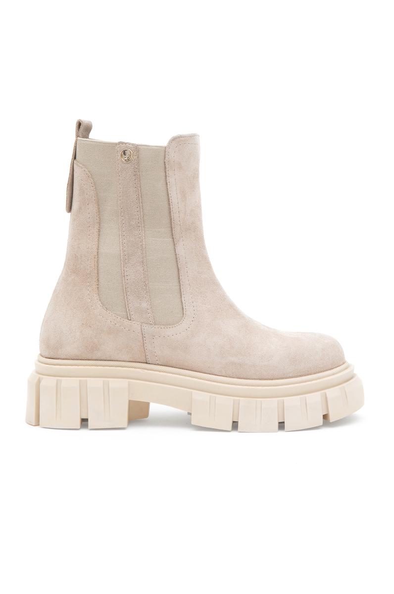 Kadın Bej Süet Bot