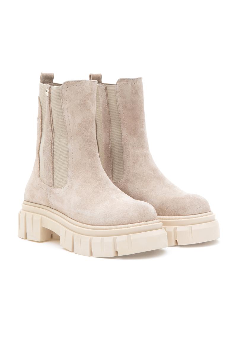 Kadın Bej Süet Bot