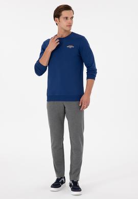 Erkek Antrasit Melanj Eşofman Altı - 50295168056