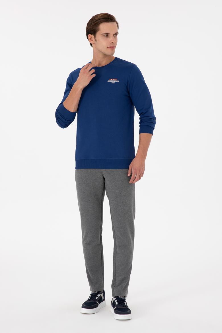 Erkek Antrasit Melanj Eşofman Altı - 50295168056