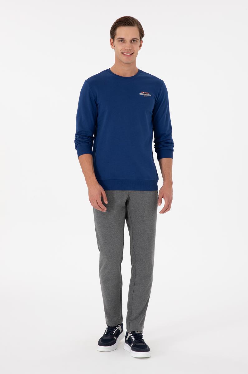 Erkek Antrasit Melanj Eşofman Altı