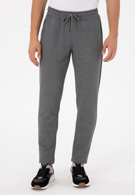 Erkek Antrasit Melanj Eşofman Altı - 50294460027