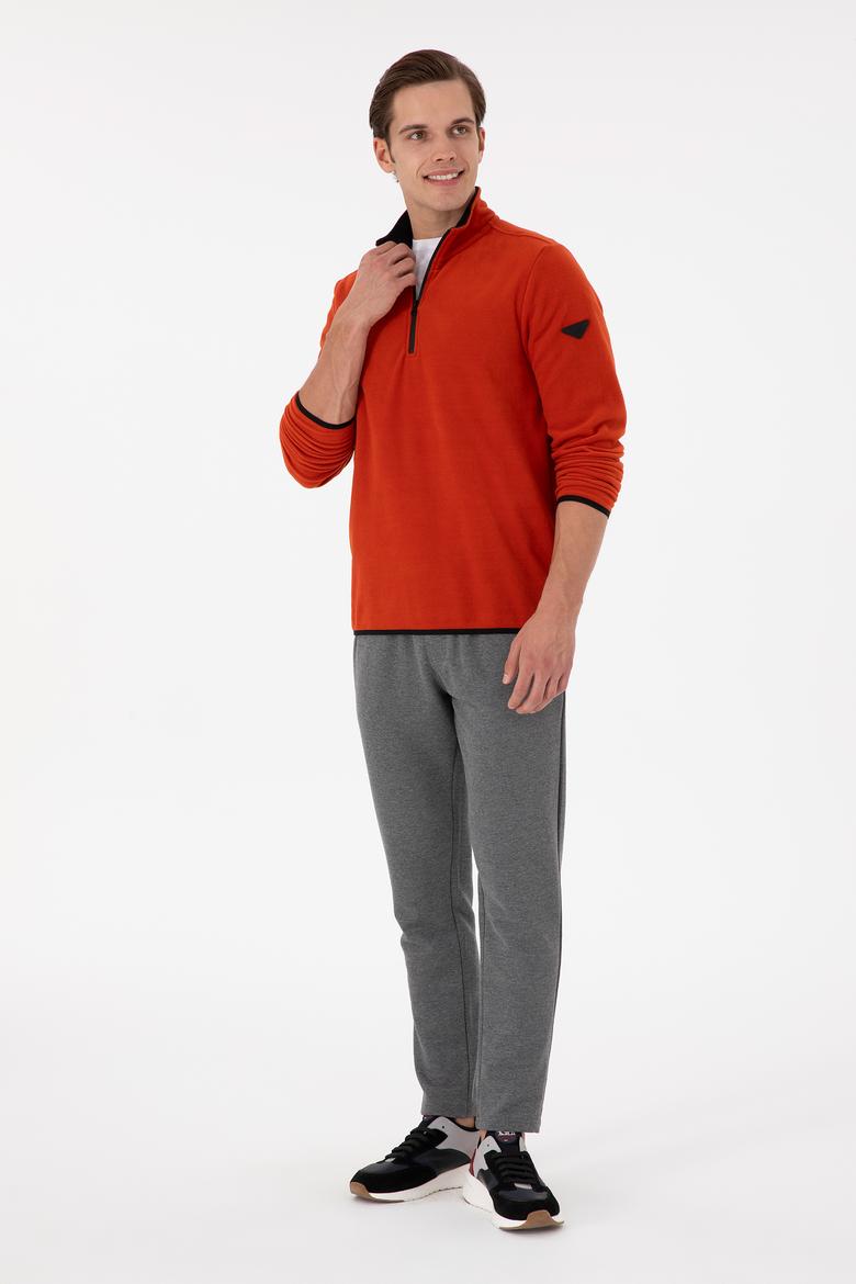 Erkek Antrasit Melanj Eşofman Altı - 50294460027