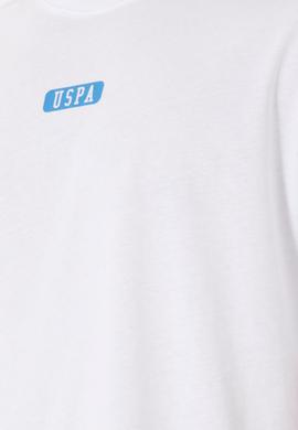 Erkek Oversize Fit Bisiklet Yaka Beyaz Tişört - 50289280019