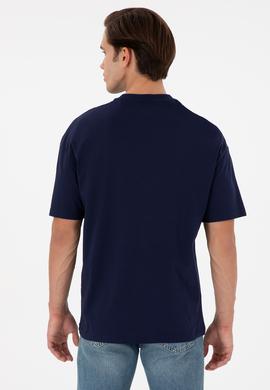 Erkek Lacivert Tişört - 50289283019