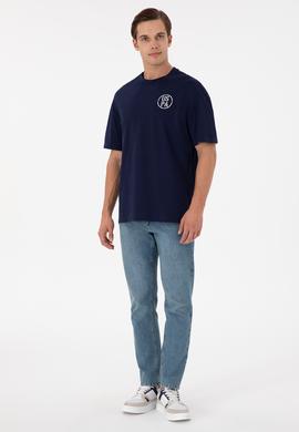 Erkek Lacivert Tişört - 50289283019