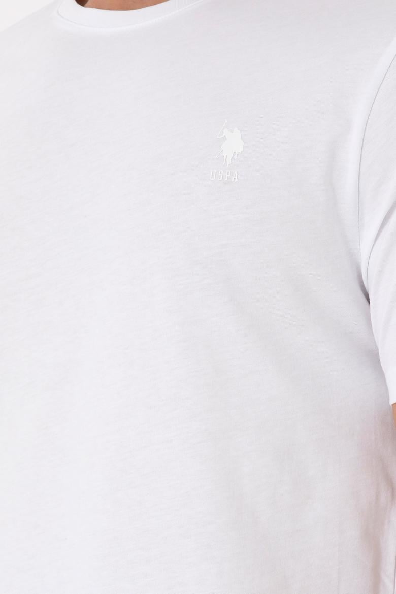 Erkek Beyaz Basic Tişört - 50294224003