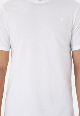 Erkek Beyaz Basic Tişört - 50294224003