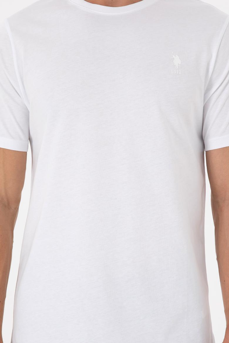 Erkek Beyaz Basic Tişört - 50294224003