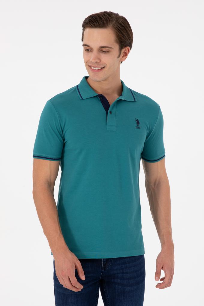 Erkek Koyu Yeşil Basic Tişört