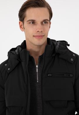 Erkek Siyah Mont - 50290736025