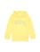 Kız Çocuk Sarı Kapüşonlu Basic Sweatshirt
