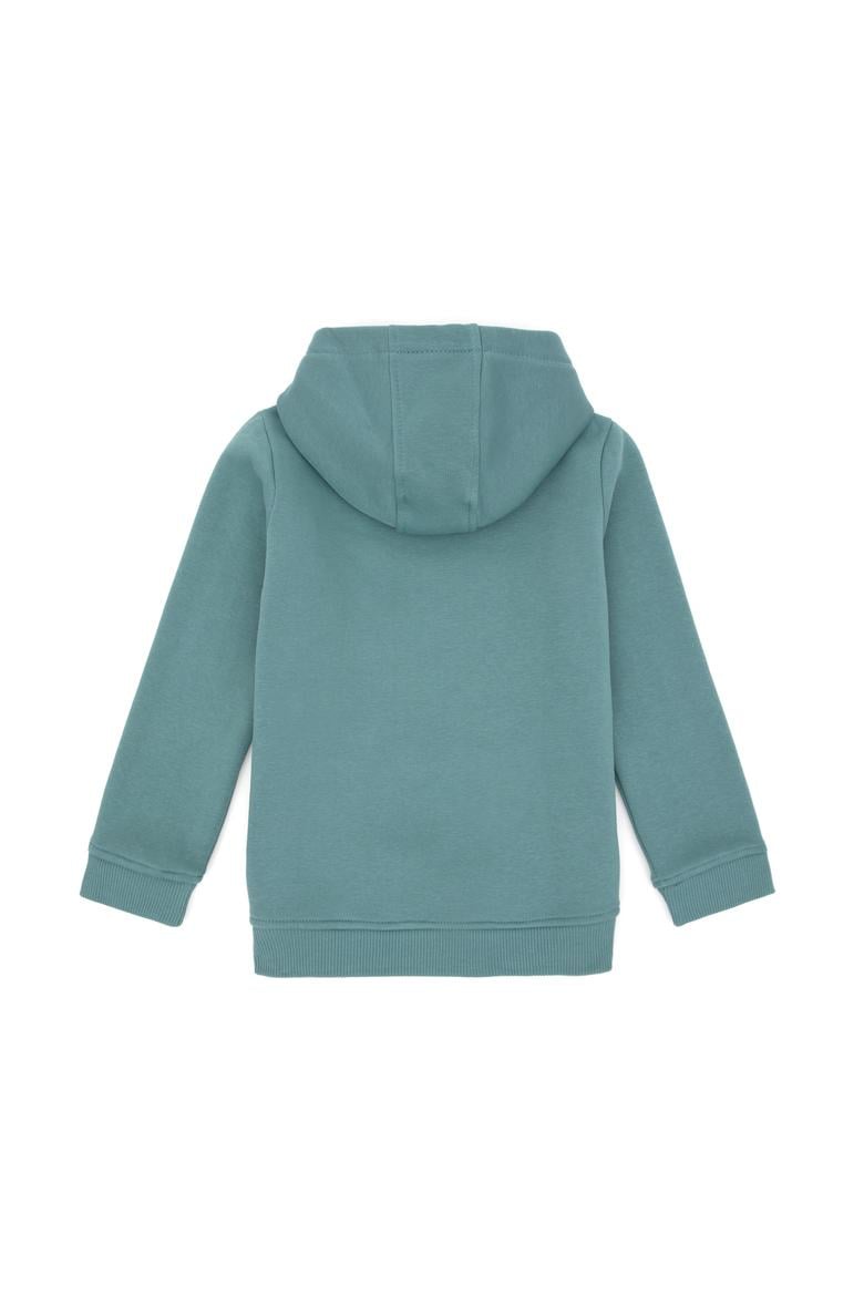Kız Çocuk Mint Kapüşonlu Basic Sweatshirt - 50296388103