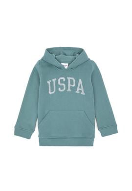 Kız Çocuk Mint Kapüşonlu Basic Sweatshirt - 50296388103