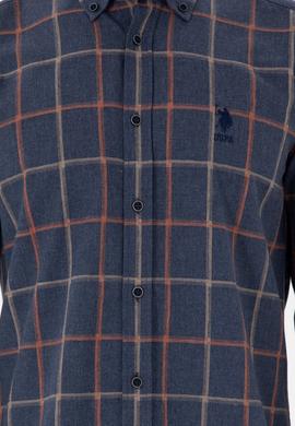 Erkek Lacivert Uzun Kollu Gömlek - 50296535001