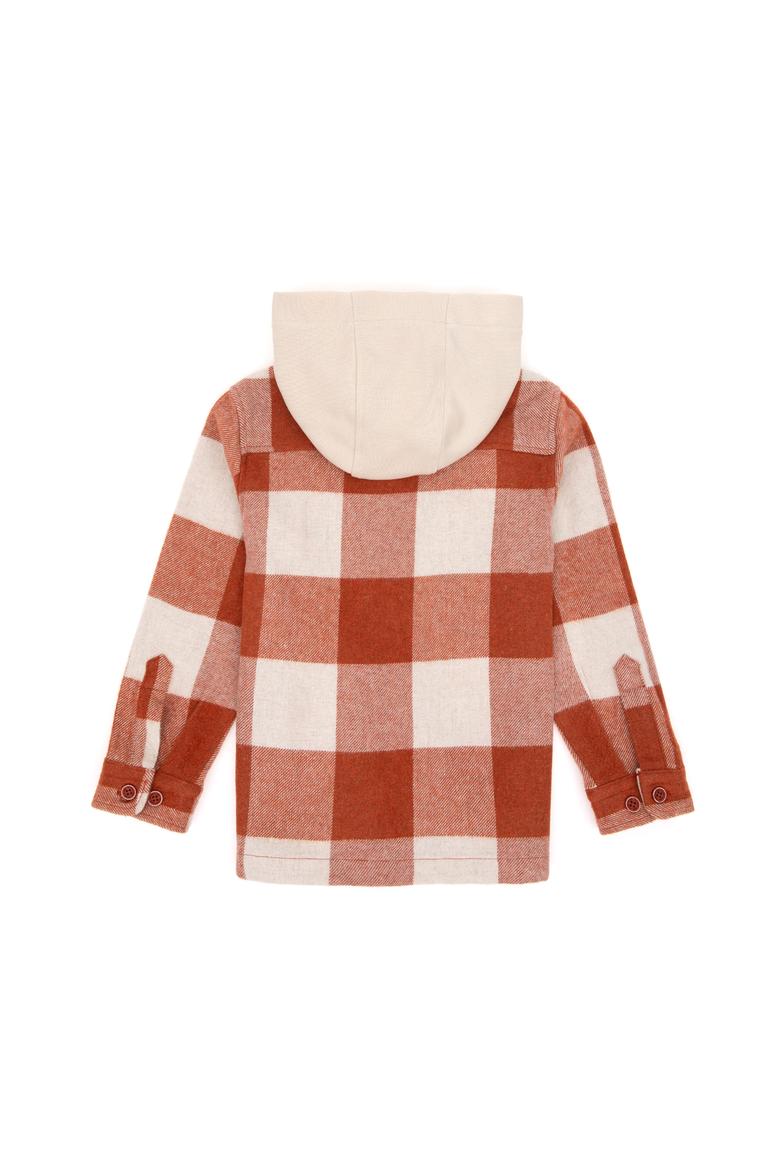 Erkek Çocuk Kiremit Uzun Kollu Gömlek - 50296876007