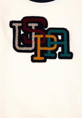 Erkek Çocuk Krem Bisiklet Yaka Sweatshirt - 50290761006