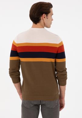 Erkek Haki Kazak - 50292866008