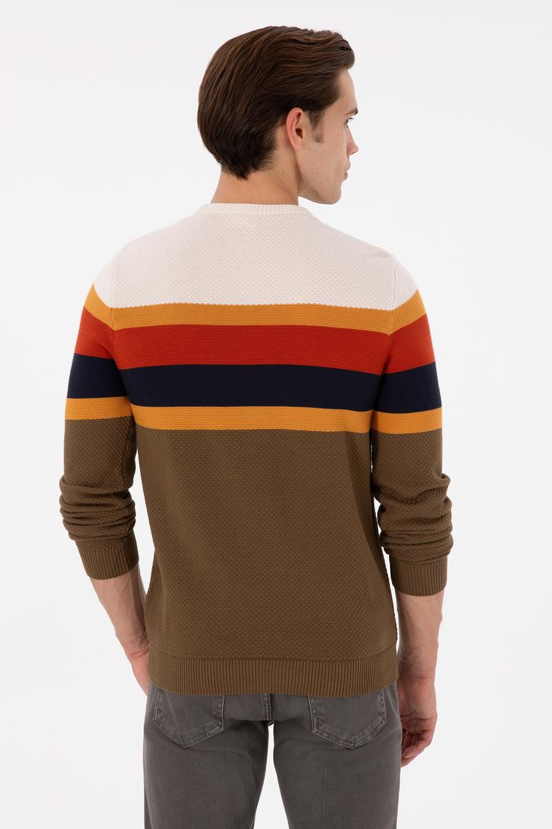 Erkek Haki Kazak - 50292866008