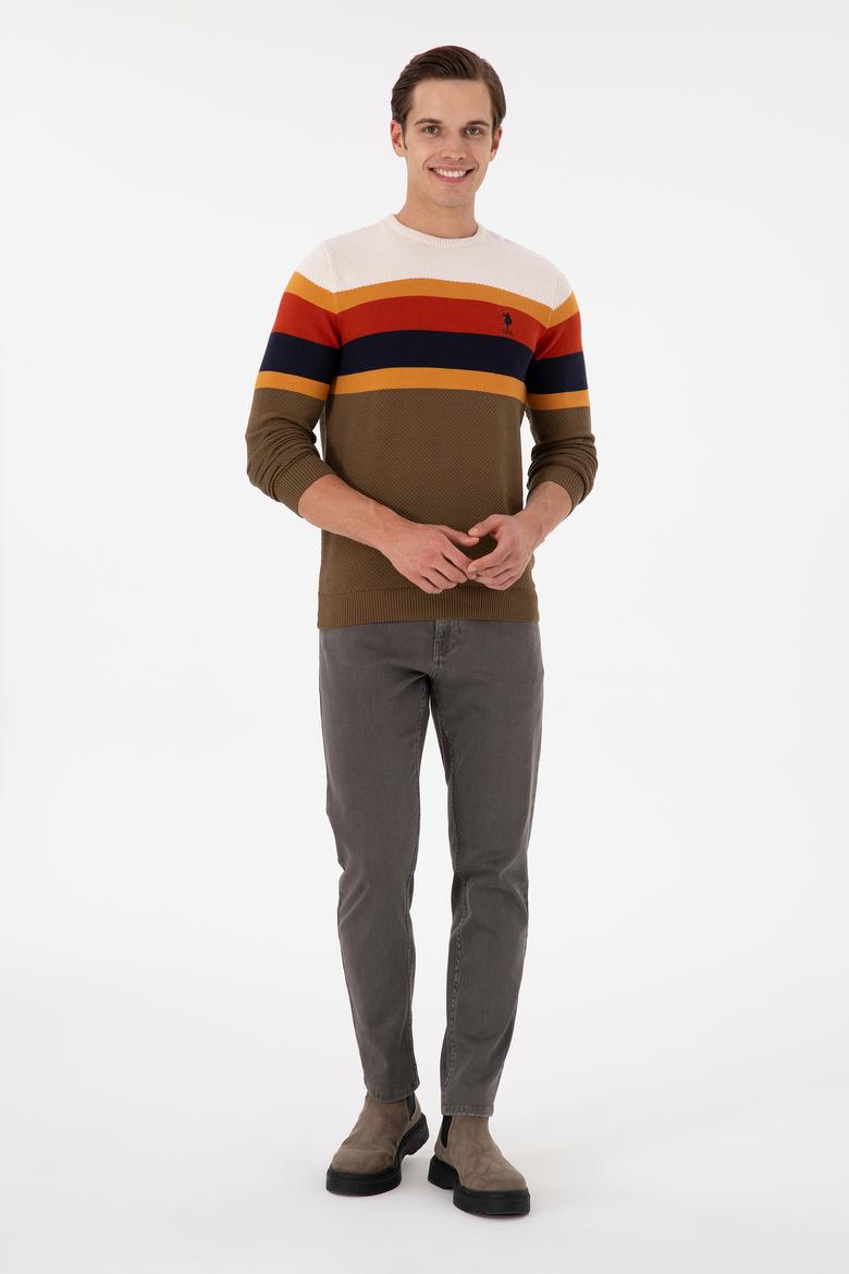 Erkek Haki Kazak - 50292866008