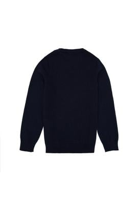 Erkek Çocuk Lacivert Basic Bisiklet Yaka Kazak - 50288890040