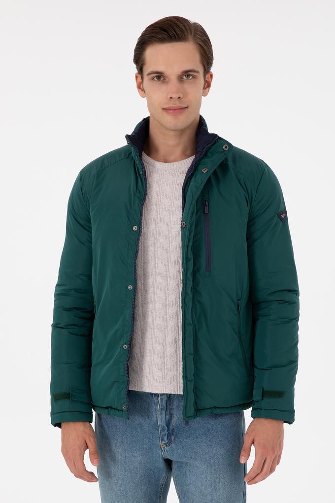 Erkek Koyu Yeşil Mont