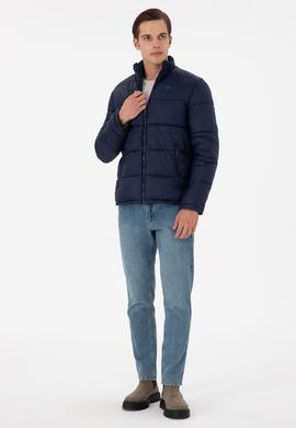 Erkek Koyu Yeşil Mont - 50293349004