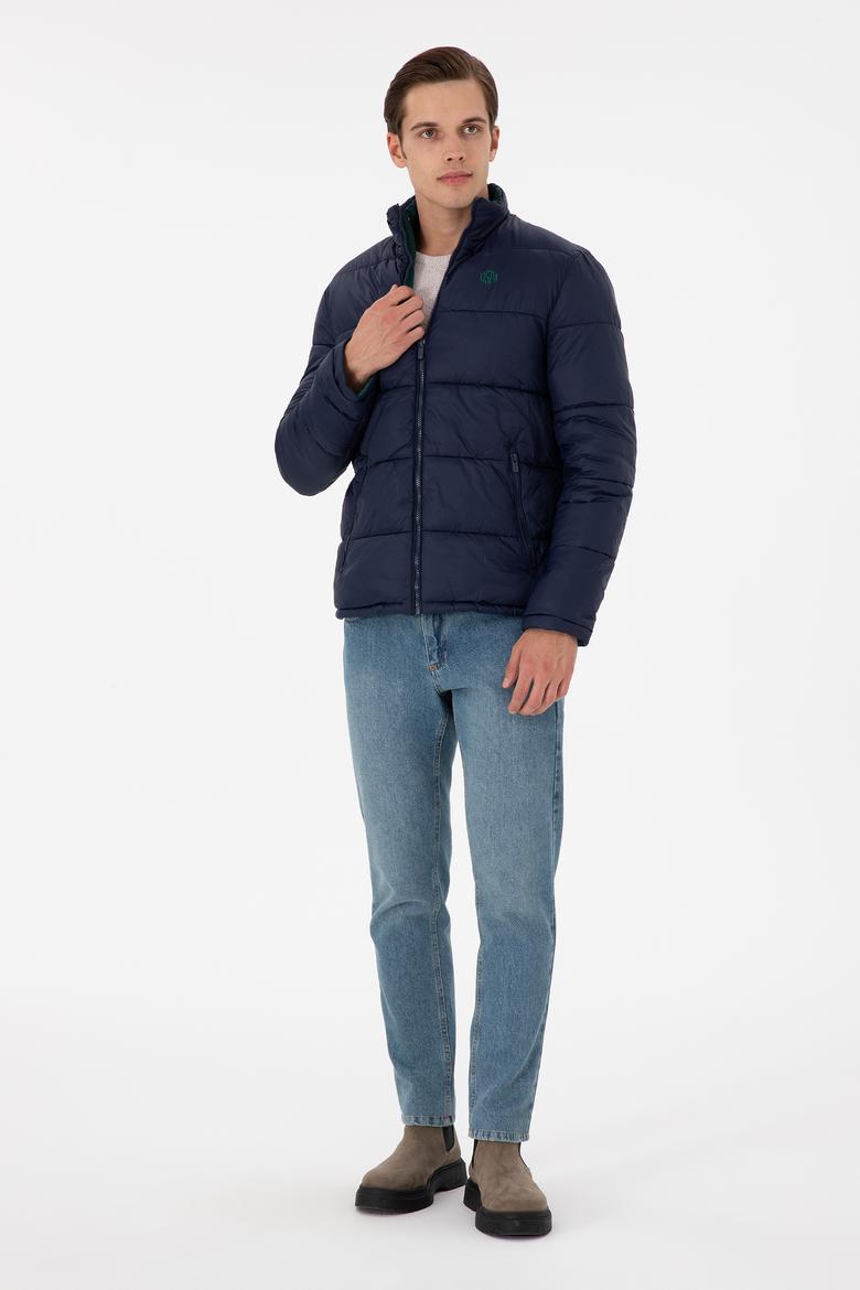 Erkek Koyu Yeşil Mont - 50293349004