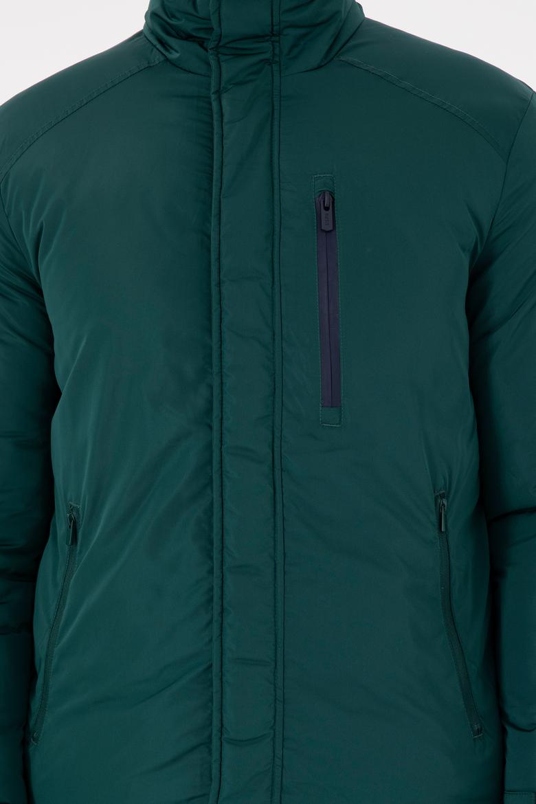 Erkek Koyu Yeşil Mont - 50293349004