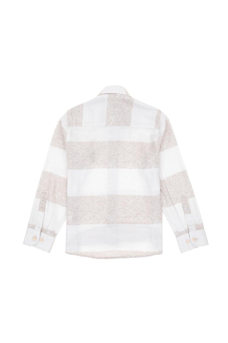 Erkek Çocuk Taş Uzun Kollu Gömlek - 50293518016